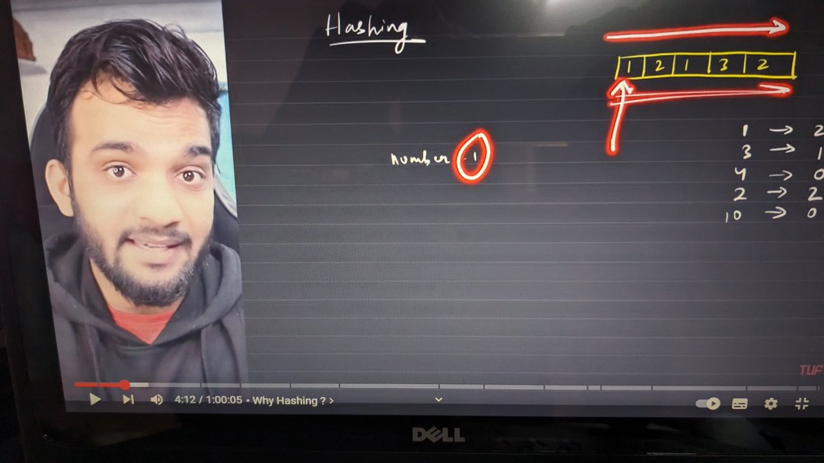 prasunadash's tweet image. Day 9 of #100DaysOfCode: 🗝️ Explored the world of Hashing today – diving into maps, collisions, and mastering the division rule. 🔍 Understanding the secrets of efficient data storage! 💻🔒 #Hashing #DataStructures #CodeLearning