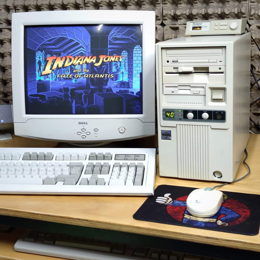 realRetroPC's tweet photo. "We named the dog Indy..."

Oh man, this setup!!! 🤠🤠🤠 https://t.co/K0OHQwqcjn