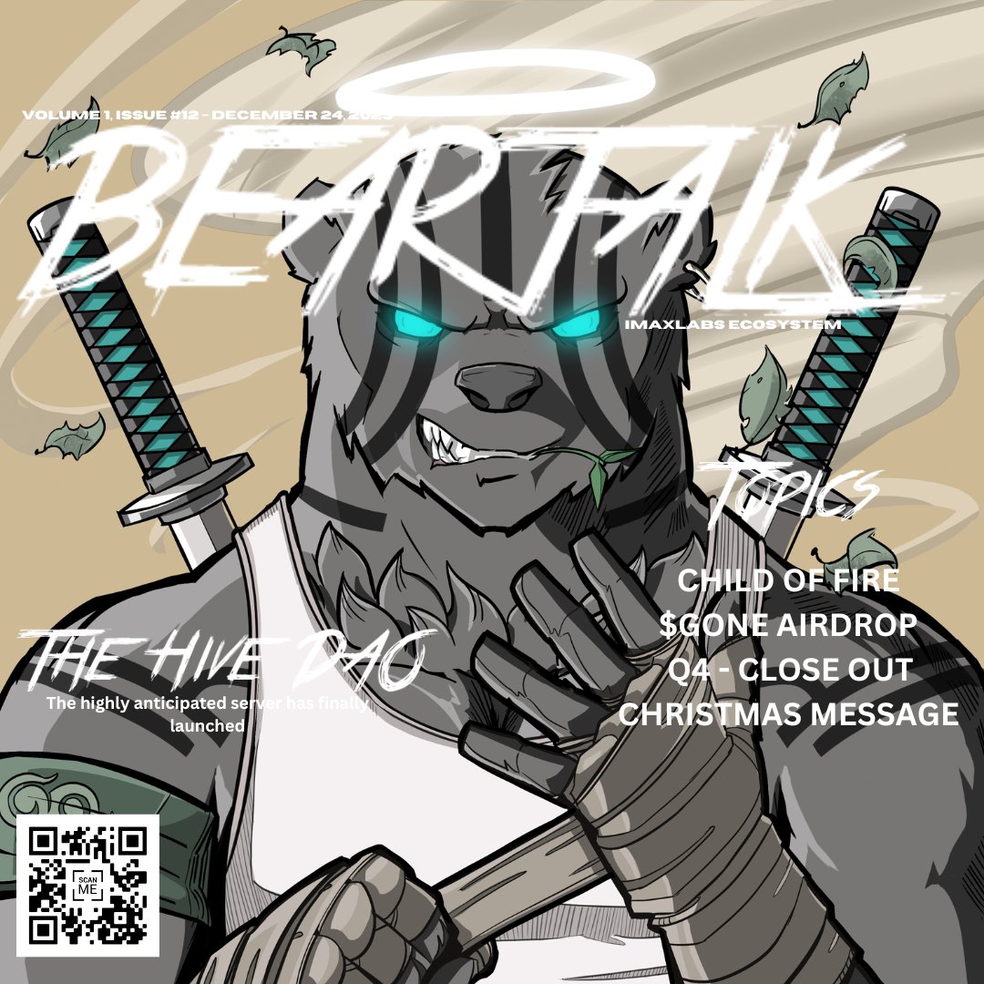 Hope everyone had an amazing holidays! 
New BearTalk Issue is out now.
Sneak peek at a "One of One" inside 👀