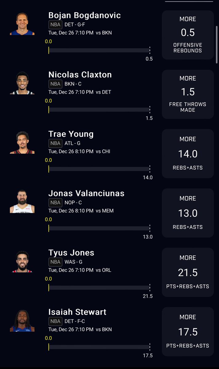 TMamontoff's tweet photo. Todays picks 🔥
#PrizePicks #fanduel #draftkings #underdog https://t.co/79DGlRkiRs