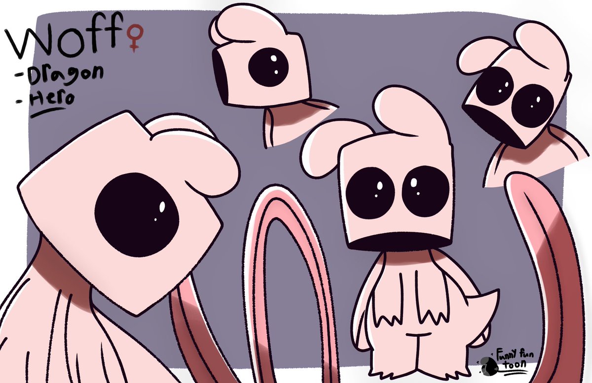 Funnyfuntoon's tweet image. Updating my OC's woff ref sheet #originalcharacter #digitalart