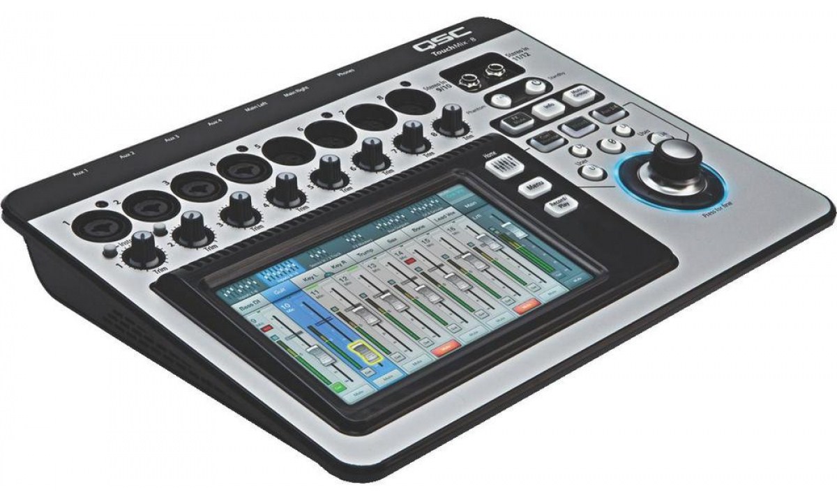 KohnMusic's tweet photo. QSC TOUCHMIX8 8 CHANNEL COMPACT DIGITAL MIXER

https://t.co/SWbki4AEuz https://t.co/J3TRt7z3Mw