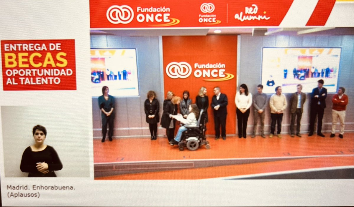 Muchas historias de superación y mucho, mucho talento. Un orgullo poder participar. Enhorabuena a todas las personas becadas! 👏👏
