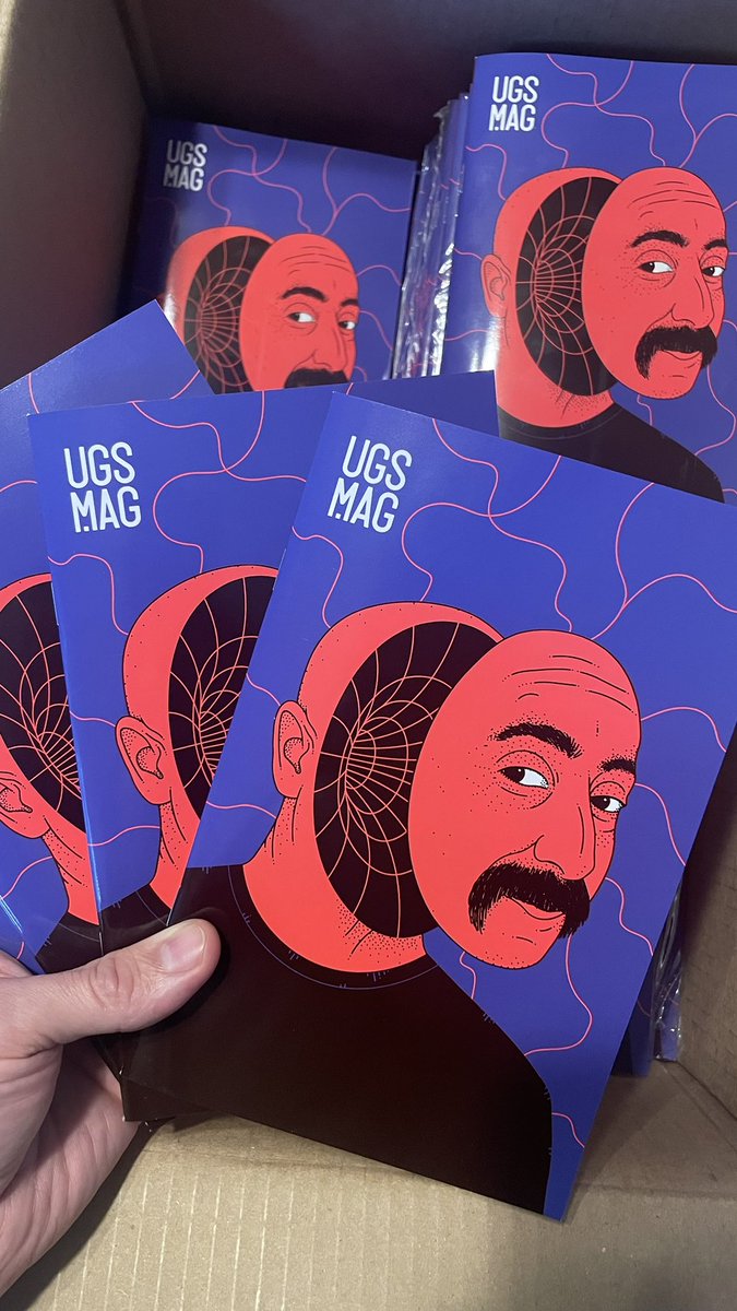 ugsmag's tweet image. Issue 006 of UGSMAG out now Featuring: N8NOFACE, Kid Koala, MC Homeless, Mindbender, Art Morera, Dan Lactose aka DJ Eons One, and more. Includes a bonus zine dedicated to the late great Khari “Conspiracy” Stewart. ugsmag.com/product/ugsmag…