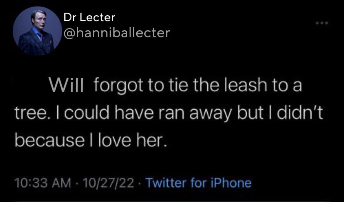 incorrect hannibal (@falsehannibal) on Twitter photo 