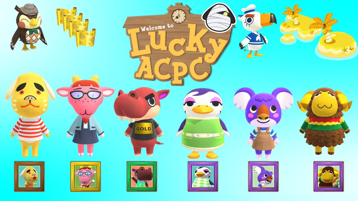lucky_acpc's tweet photo. Benjamin, Velma, Biff, Gwen, Sydney and Curlos

#PocketCamp #AnimalCrossing #acpc #ACPCgallery #ACNH #AnimalCrossingPocketCamp #ポケ森 https://t.co/jl663LbesV
