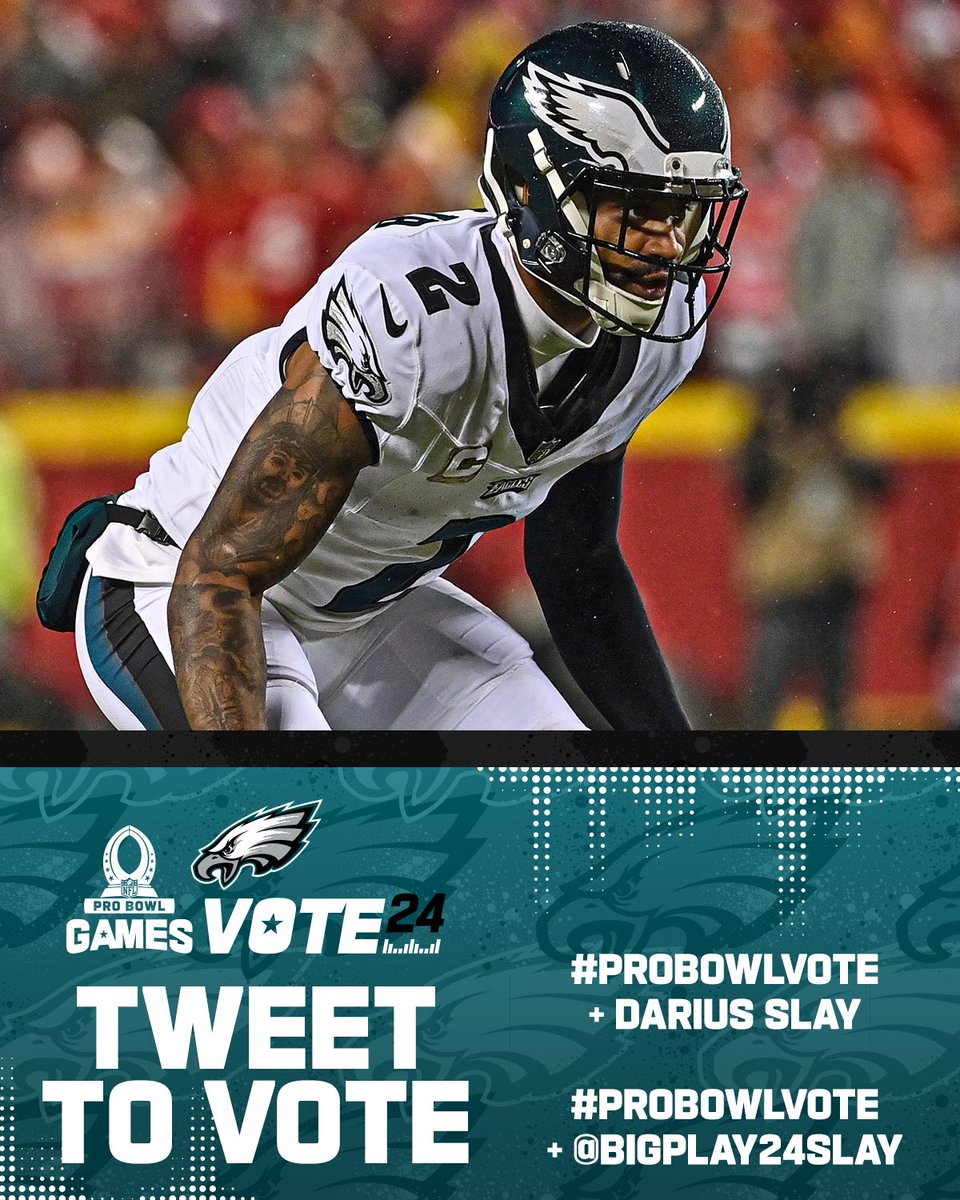 Last week for probowl votes!! Let’s make them count. #FlyEaglesFly nfl.com/pro-bowl-games…