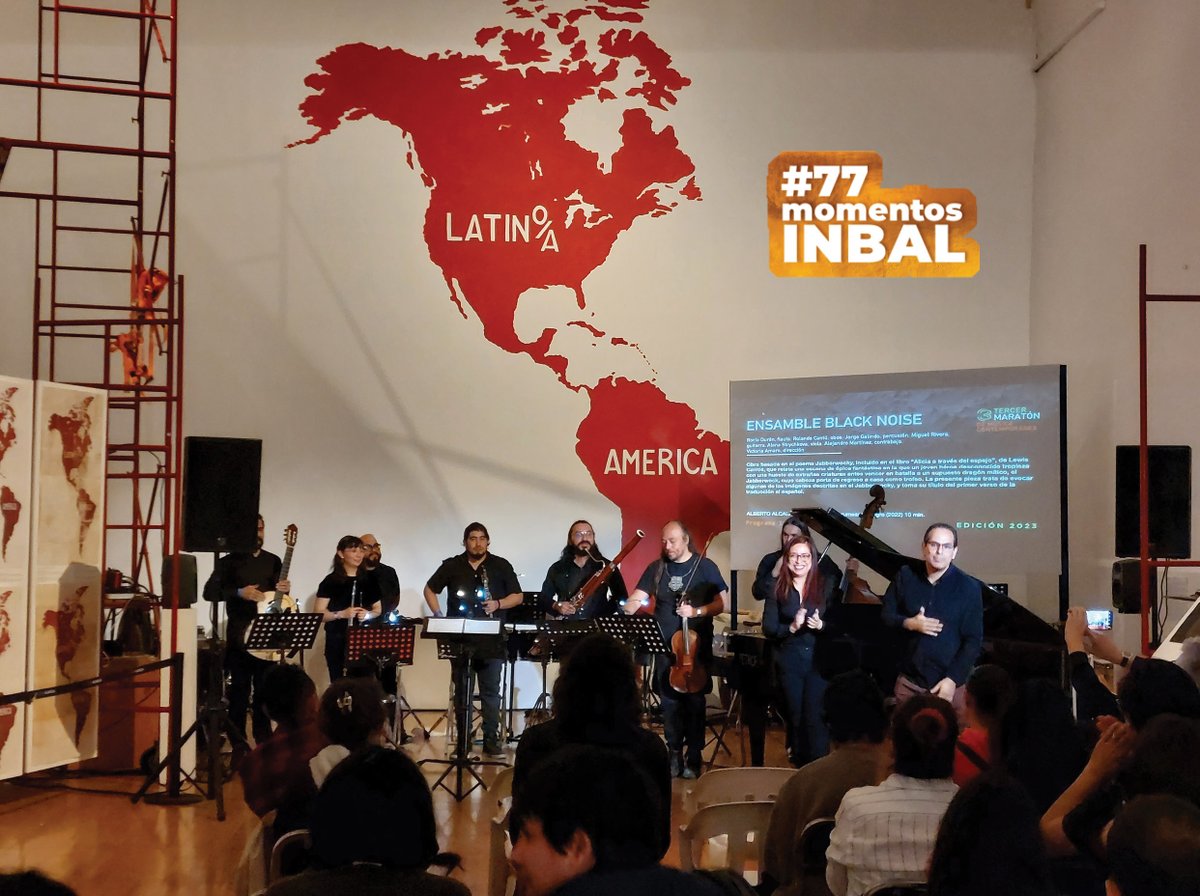 #77momentosINBAL | El #INBAL, en colaboración con @OnixEnsamble y @ArteAlameda, presentó el III Maratón de Música Contemporánea, donde las mujeres, tanto intérpretes como compositoras, tuvieron un papel preponderante. #IgualdadINBAL #ColaboraciónNacional #77AniversarioDelINBAL
