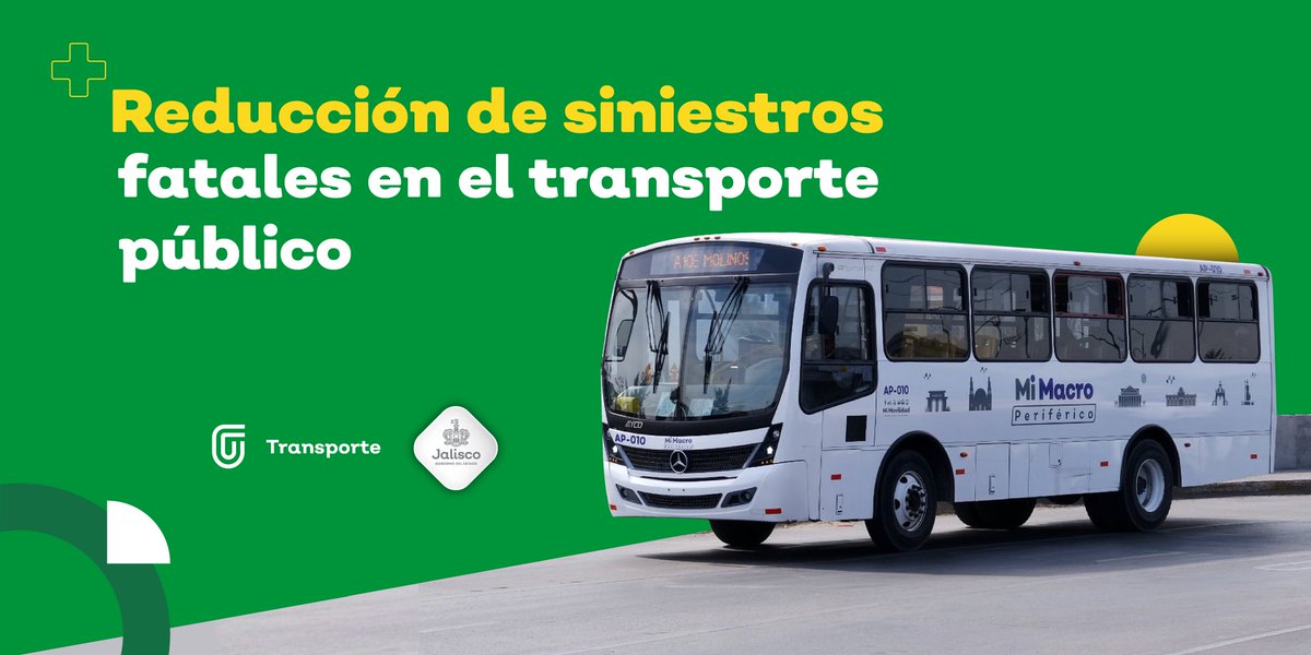 TransporteJal's tweet photo. Como parte de las medidas adoptadas dentro del modelo #MiTransporte en materia de #SeguridadVial se ha logrado disminuir los decesos asociados al transporte público. 🚍
Aquí te mostramos cómo ha ido a la baja. 👇 https://t.co/3NBGFBWP1N