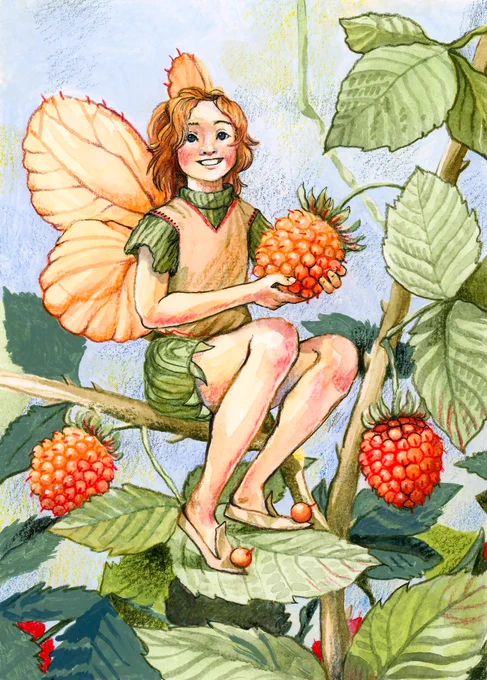The real christmas for me is tuesday december 26th when I get to post all the lovely art I did on commission as gifts! :)This was so lovely; 5"x7" portraits of flower fairies! 