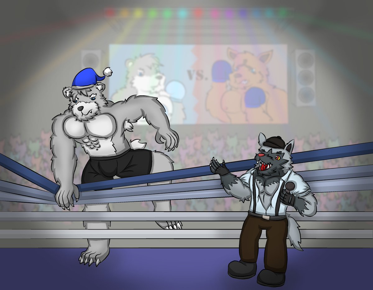 I joined a Secret Santa Art challenge, it was an honor to be the one for <a href="/imbroglio_24/">Imbro 🇵🇸 🔞</a>, plz check his account, his art and OCs are awesome!