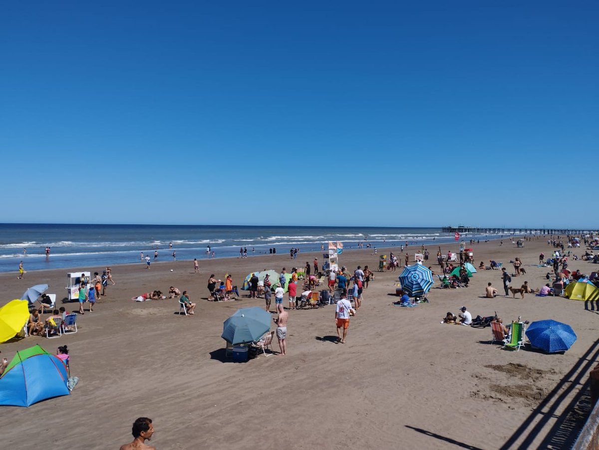 Martes 26, hoy soleado con 25°C
La playa está tarde !
santateresita.com.ar