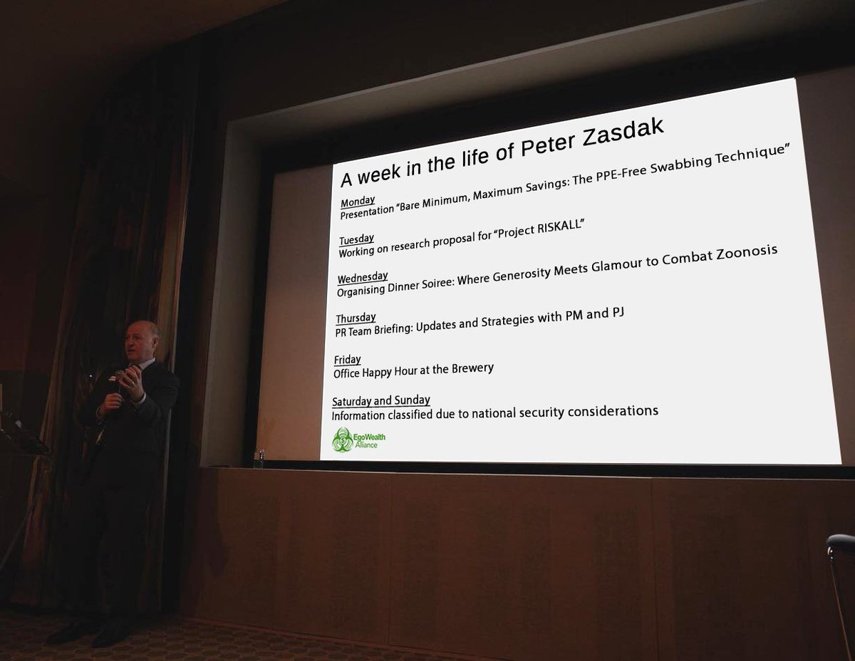 zasdak's tweet photo. Enjoyed sharing a presentation that highlights the real me. Amidst conspiracy theories, I want you to know I'm just an everyday individual committed to my job—working hard to keep humanity safe from the next pandemic. #JustMe #DoingMyThing https://t.co/pA2uDVDwta