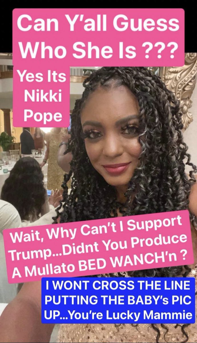 MarkCarter973's tweet photo. @nikkibarnes @4evrSuspended @BmbEmpower Is This You Olivia Pope w/ The White Garbage In Your Mouth https://t.co/eY7seU6yXz