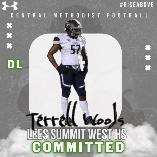 I am honored and blessed to say I am 1000% committed to Central Methodist University!