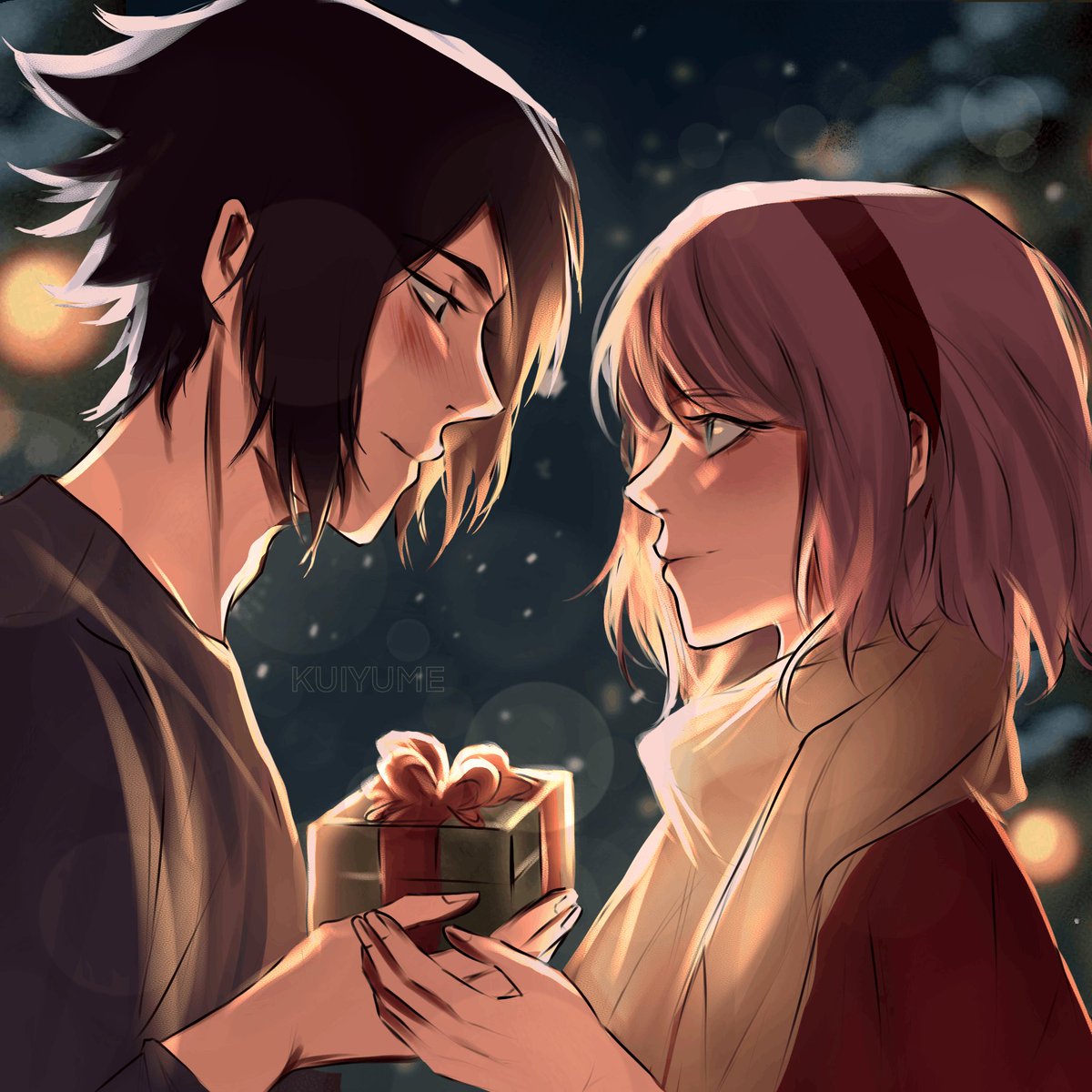 kuiyume's tweet photo. merry belated christmas 😭💕

#sasusaku #sakuraharuno #sasukeuchiha #naruto https://t.co/FYzU1zILr5
