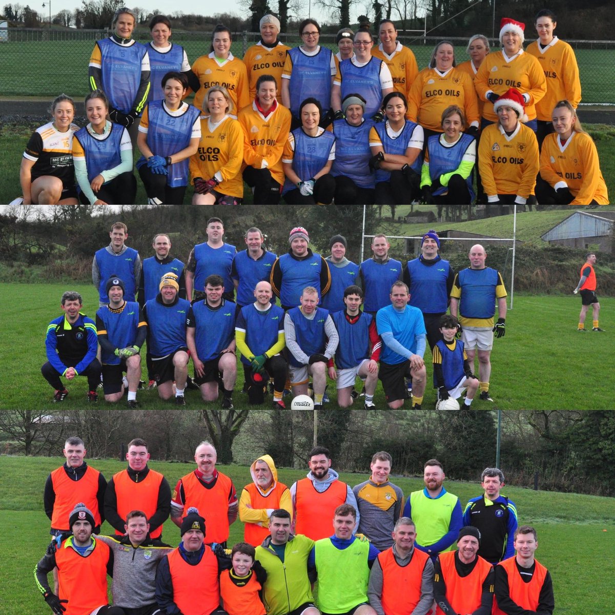 Big charity matches were also held in <a href="/SeanMcDermotts/">Sean McDermotts</a> Club with the Mothers &amp; Others playing in the first match and the Dads &amp; Lads playing in the second match!

👏👏 The fantastic turnout enjoyed the Festive fun! 

Congratulations  to everyone involved!