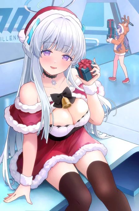 クリスマスノアサンタによる、ふふっなプレゼント配布イベント #ブルアカ 
