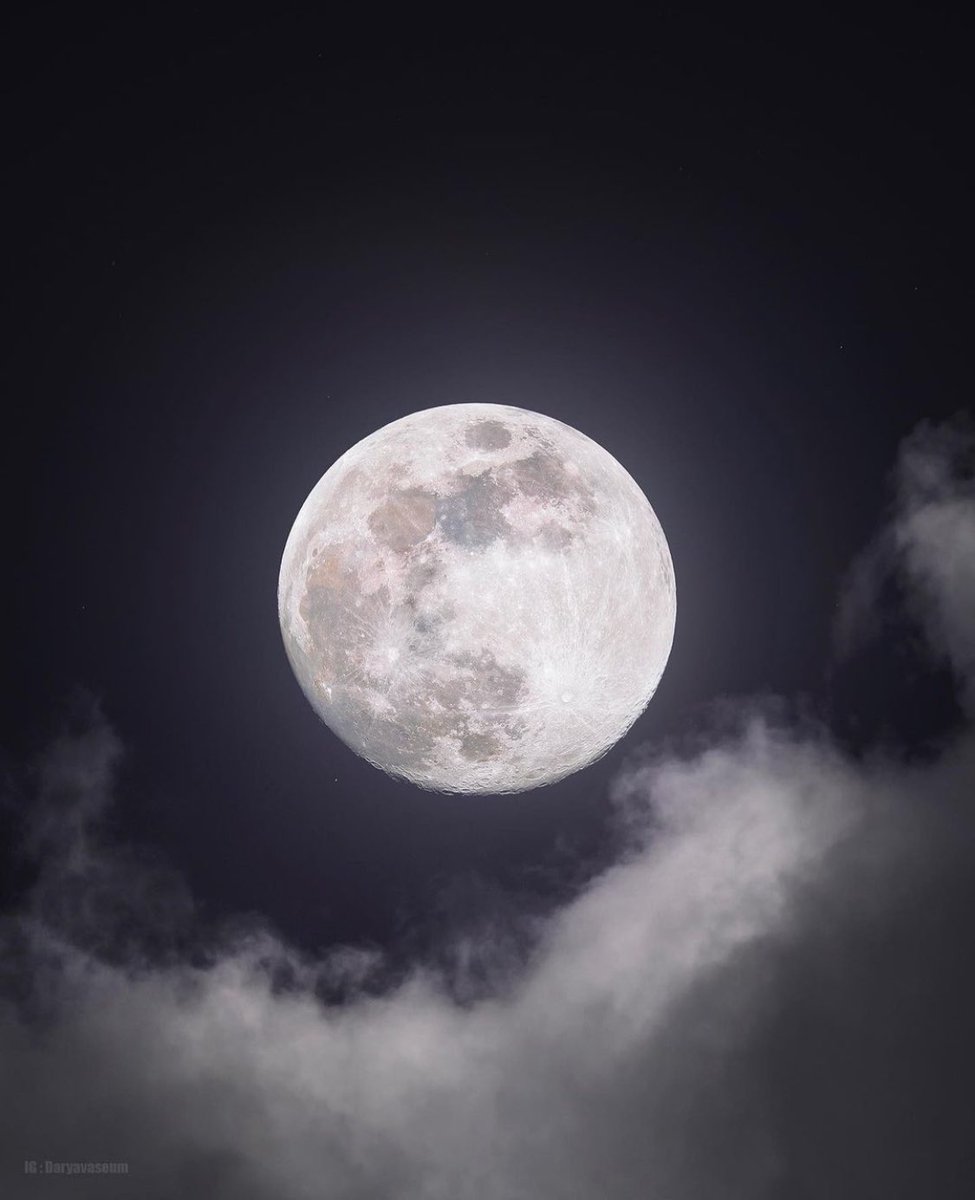 M1ONLOVER's tweet image. Full Cold Moon right now.
The last full Moon of the 2023