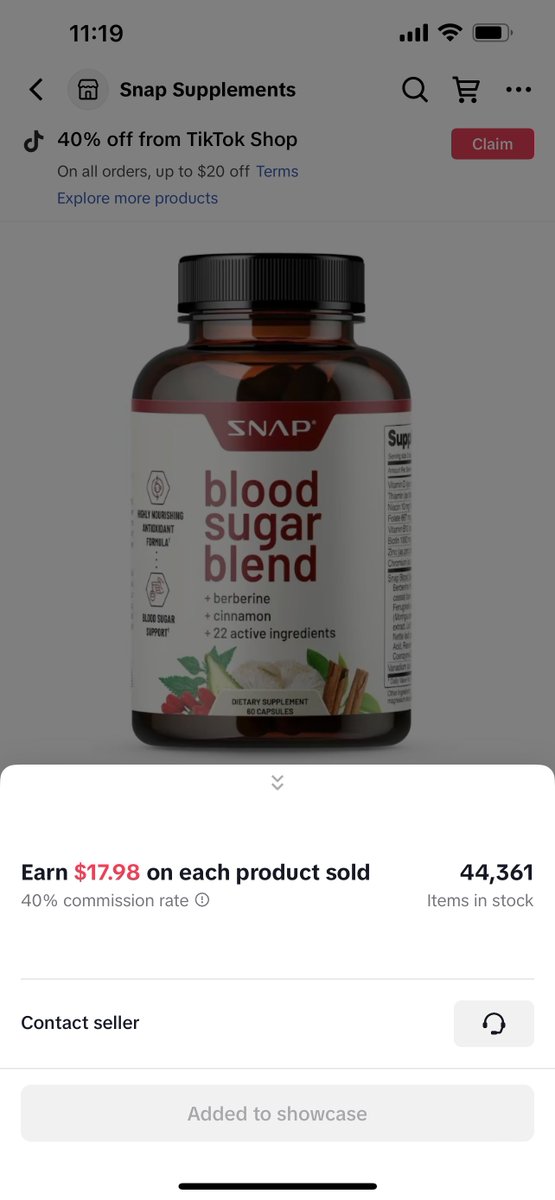 Looking for #tiktok affiliates to join us on scaling! We're seeing affiliates at other brands earn $1,000's - $10,000's in commissions. 

Because of this, we're giving you guys 30-40% commission on each sale with our brand! 

If you're into supplements. And you still haven't