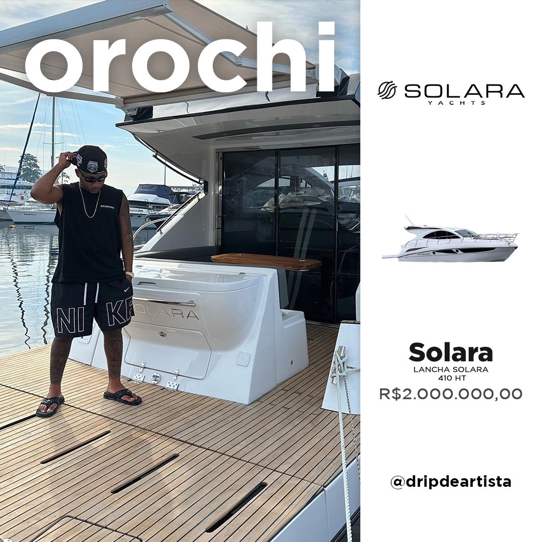 Orochi e sua humilde lancha‼️