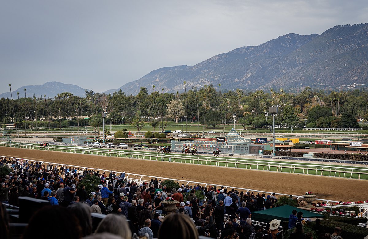 A_Evers's tweet photo. We’re off and running @santaanitapark !!! https://t.co/vwyKoskneV