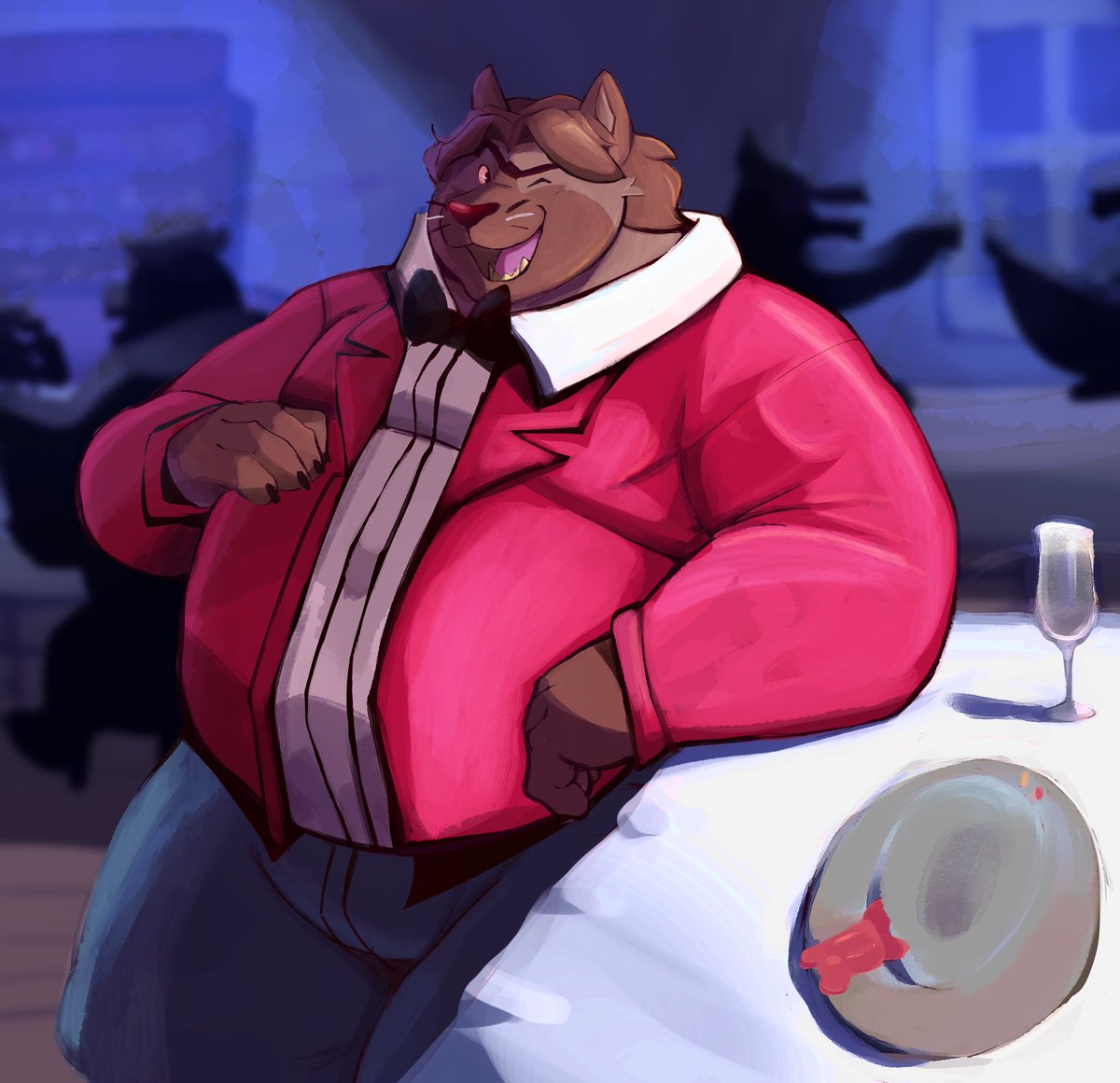 A commission I got a month back from <a href="/WakuBaku_/">Wakubi 🔞🔞</a>! Really love how this turns out! Haven’t really got a chance to post it due to chaos lol.

You’re going out on a date with me ;3