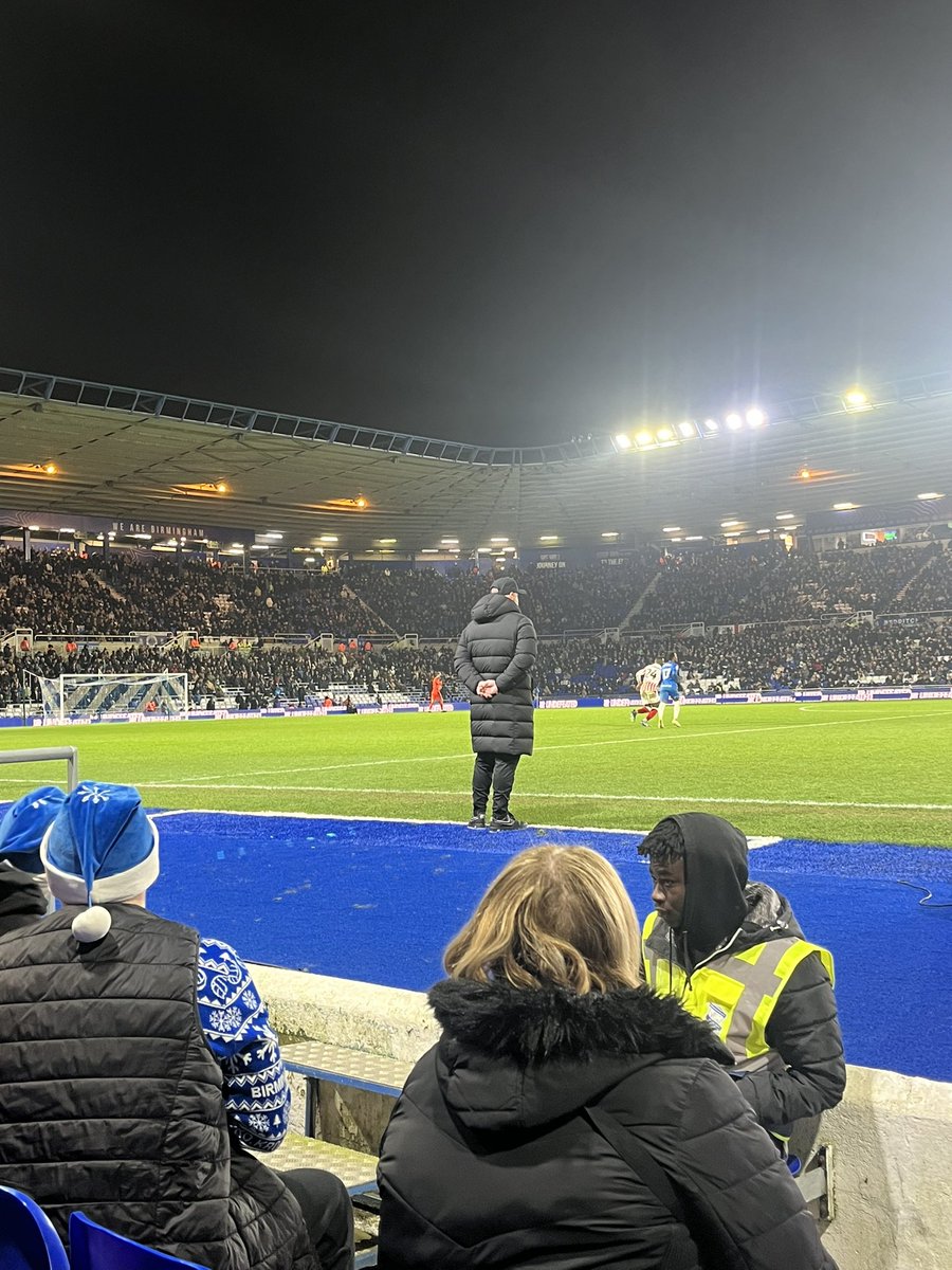 JayPageBCFC's tweet photo. Stands there like this for 90 mins
No encouragement 
Awful tactics
Awful subs
Players completely out of positions
Gives nothing to us fans 
Cant stand listening to him speak 
Relegation form 
Conceding 3 goals most weeks

How can you back this? 

Who has Steve Coopers number https://t.co/D8Hez260oy