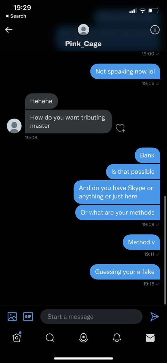 Slavemastershe1's tweet photo. @cage_pink another time waster https://t.co/0x5MWbCtXh