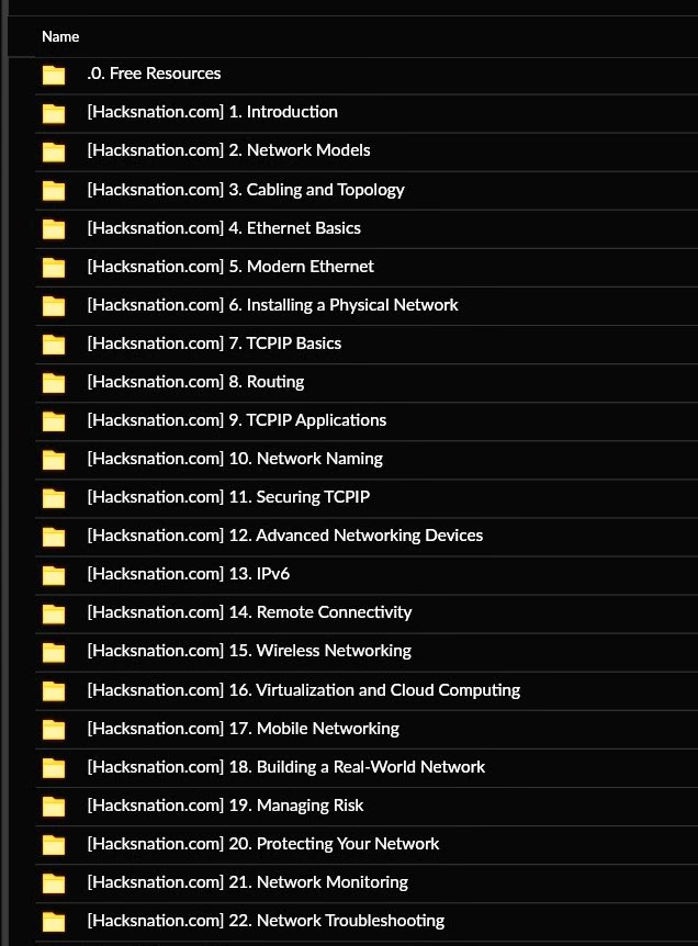 Unlock your IT potential! 🚀 Dive into the world of networking with a FREE CompTIA Network+ Course! 🌐

To get it; just 👇

1️⃣ Follow (for DM) 
2️⃣ Like & Repost 
3️⃣ Comment 'Course' for your copies

Supercharge your career now! 🎓 #FreeCourse #ITInfrastructure #NetworkingSkills