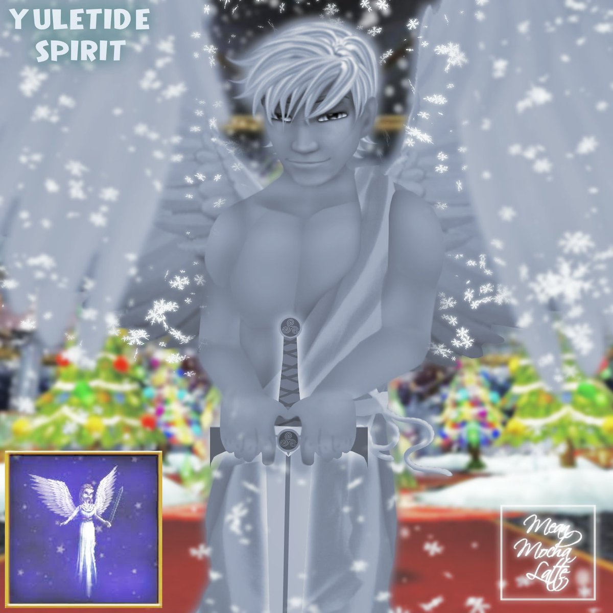 MeanMochaLatte's tweet photo. YuleTide Spirit๐ชฝHad an art idea, what if Wizard101 pets were human?
So I made this! Happy Holidays ~
#Wizard101 #Wizard101Art #Wizard101Edit https://t.co/CAVHPLbgXk
