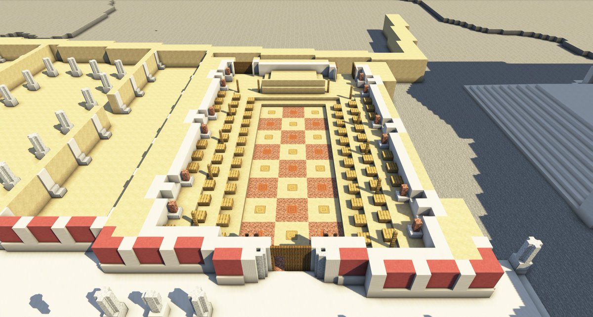 Another minecraft build! Wip reconstruction of Curia Julia 😁