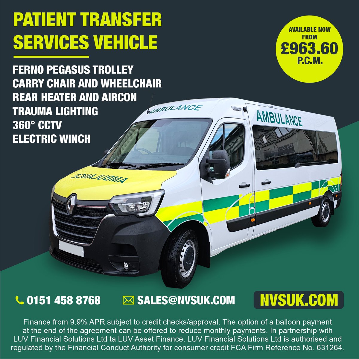 Orders being taken for Q1 ☎️ 0151 458 8768 📧 sales@nvsuk.com