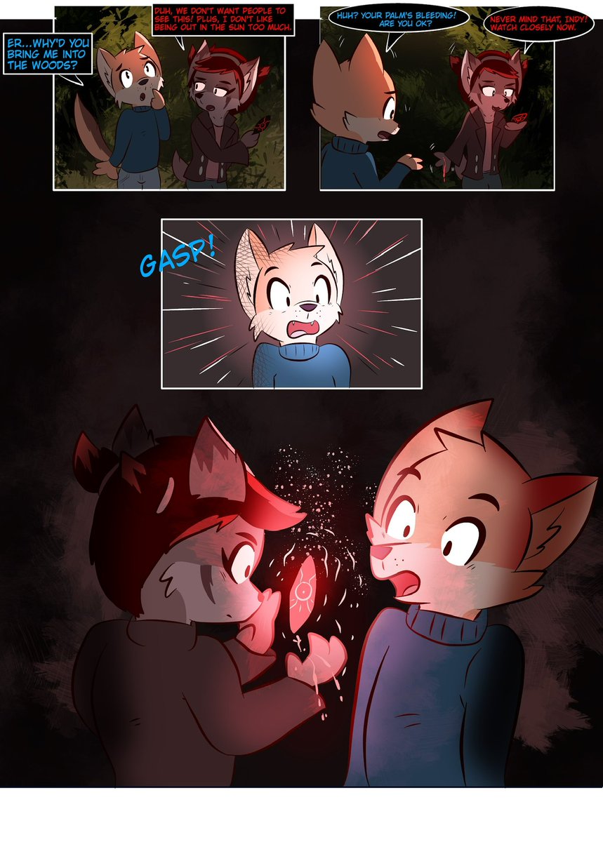 Han00my's tweet photo. Planning on rebooting my old WEBTOON series “Parammammal”  soon. Here is the first few pages of the first chapter (pg. 4-6) You can view the old WEBTOON series in the link in my profile
#anthro #anthroart #comic #ComicArt #originalcharacter #webcomic #webtoon #webtoonseries https://t.co/O8mPle7bmG