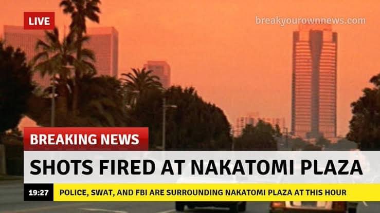 #breakingnews #DieHard #nakatomiplaza