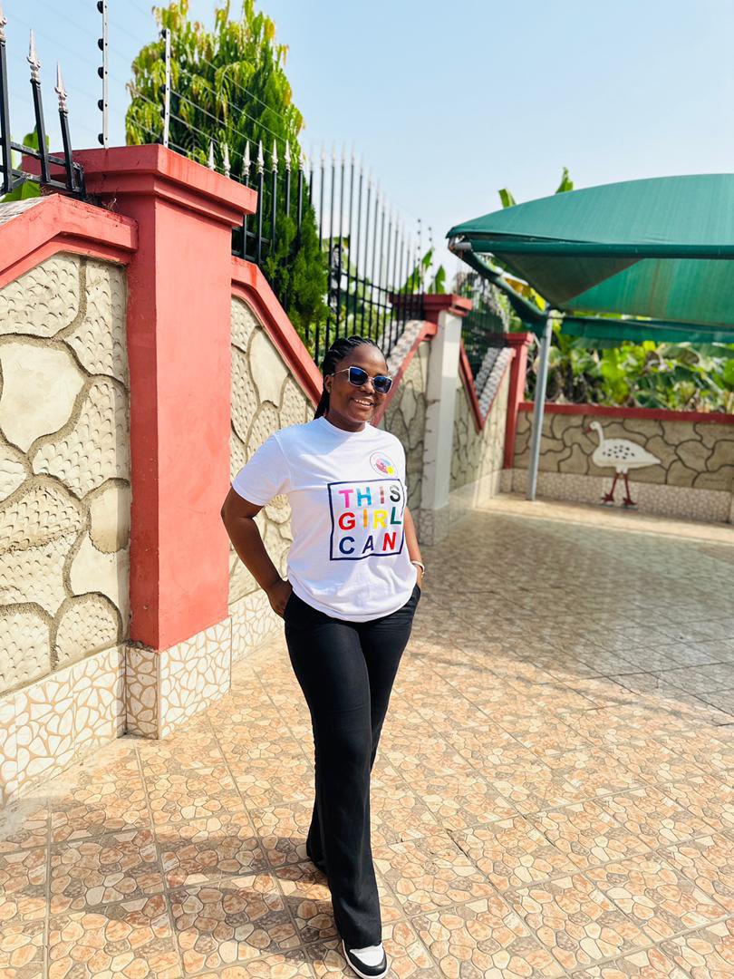 agnes_ato's tweet photo. Sending a big virtual round of applause to the incredible CEO of ThisGirlCan foundation, Miss Agnes Ato Aggrey! 
Your commitment and dedication to help humanity is just amazing. Thank you for making a positive impact and empowering girls everywhere! 💪✨!

#TGCTouchingLives’23 https://t.co/zhl0iYVe5a
