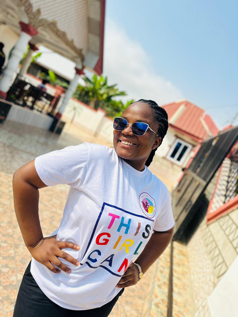 agnes_ato's tweet photo. Sending a big virtual round of applause to the incredible CEO of ThisGirlCan foundation, Miss Agnes Ato Aggrey! 
Your commitment and dedication to help humanity is just amazing. Thank you for making a positive impact and empowering girls everywhere! 💪✨!

#TGCTouchingLives’23 https://t.co/zhl0iYVe5a