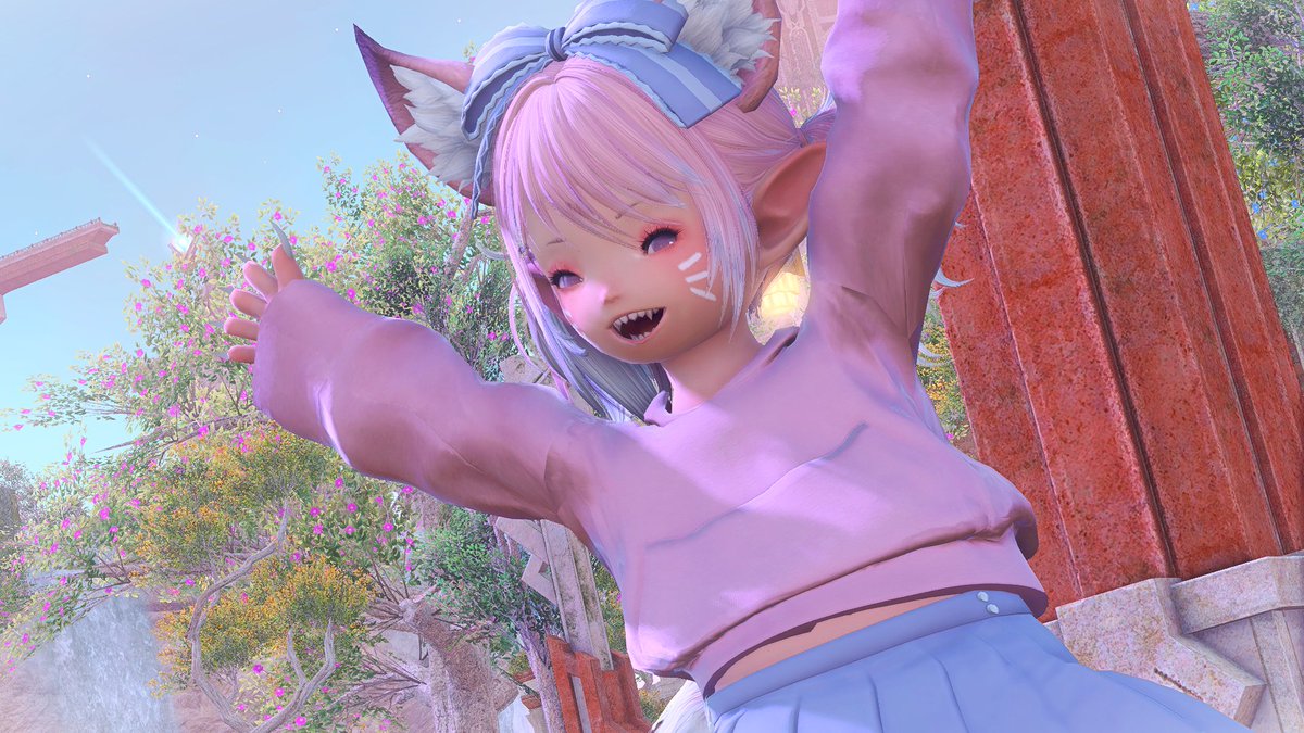 Hiya cuties!! I hope you all had a great holiday and everyone's week is amazing!! Love you all!! 🩷🌸
#lalafell #FFXIV #GPOSERS
