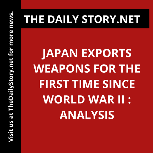 thedailystory_X's tweet image. "Japan breaks tradition, re-entering weapon export market for the first time since WWII. #MilitaryRevival #GlobalImpact #UnexpectedMove"
Read more: thedailystory.net/japan-exports-…