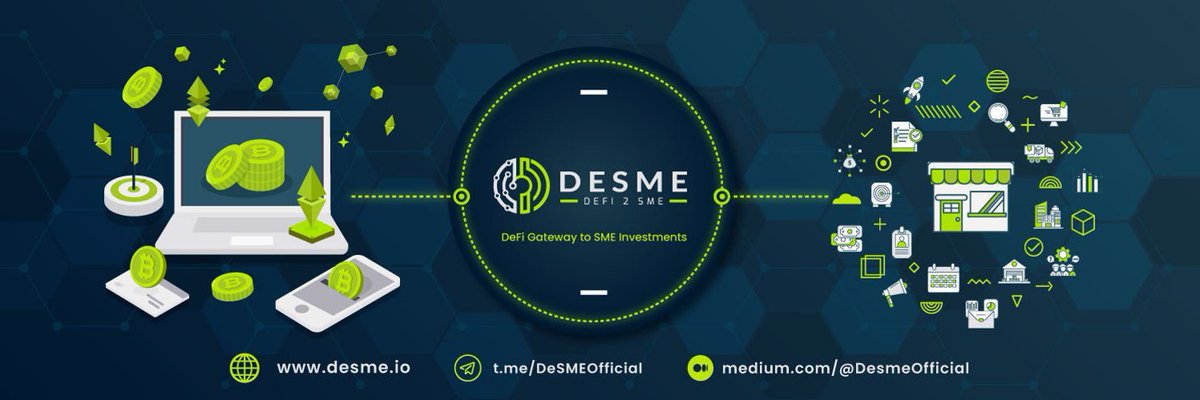 lely1301's tweet photo. #DeSME is a groundbreaking solution that combines cryptocurrency with MSME investments and brings profits to holders
By purchasing $DeSME, you are eligible for the profits generated from the investments

Buy at : https://t.co/5D149EgWrV
$DeSME #decryptoise #DeSME https://t.co/QOZY0poJN2