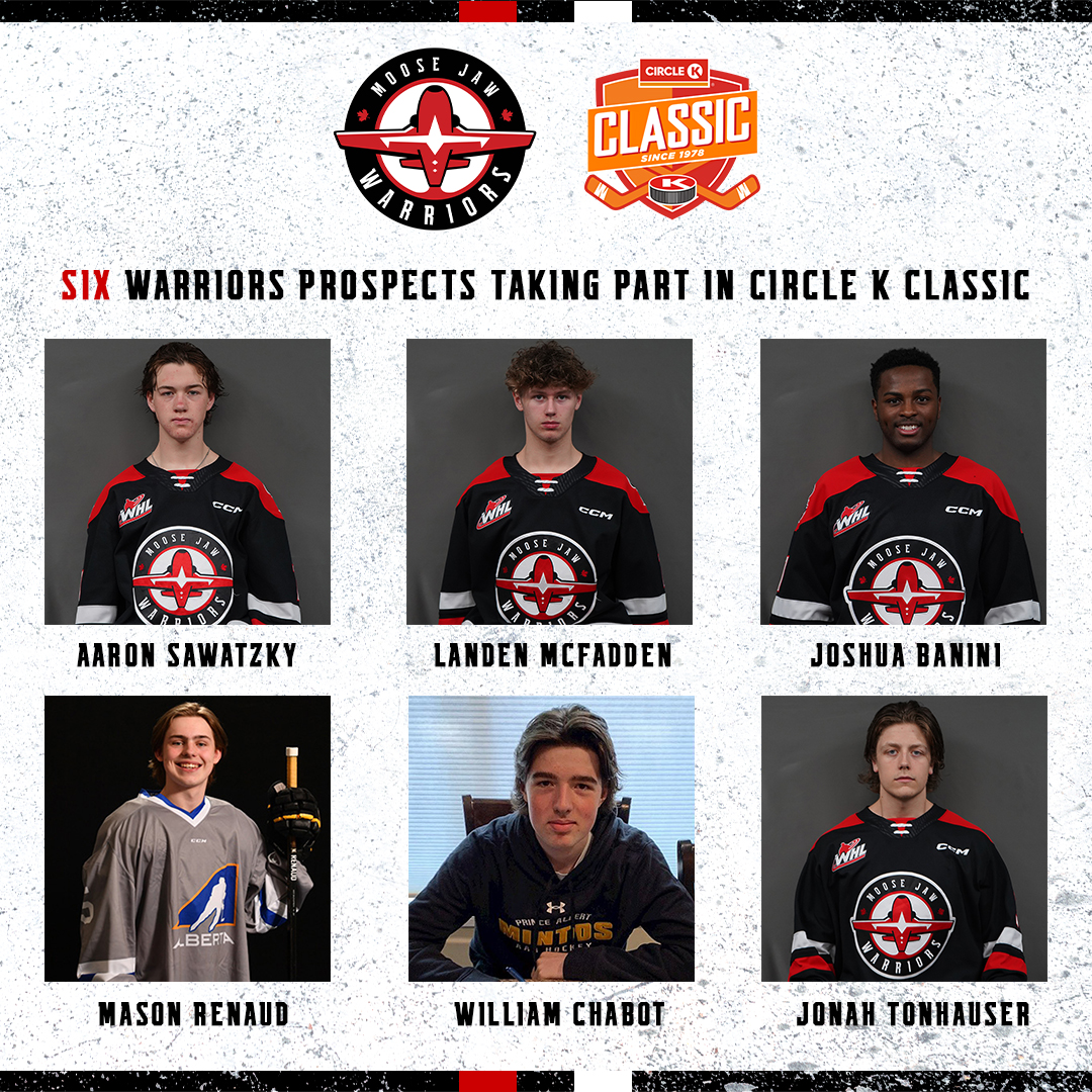 The Warriors will be well represented with 6⃣ prospects taking part in the 2023-24 <a href="/CircleKClassic/">Circle K Classic</a>, including 2023 first round pick Aaron Sawatzky

READ MORE ⏩ chl.ca/whl-warriors/a…