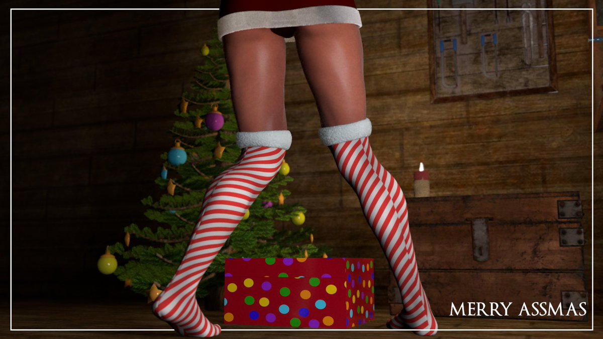 **December Priest and Demon Bonus**
Even disobedient girls receive their presents for the Holiday
Of course, after they are punished
Let’s unwrap the box!
P.S. The next update of The Last Barbarian is coming soon!