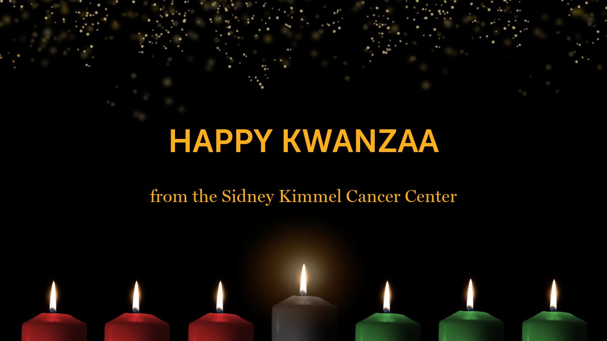 Wishing the Jefferson community and beyond a bright and joyous Kwanzaa!