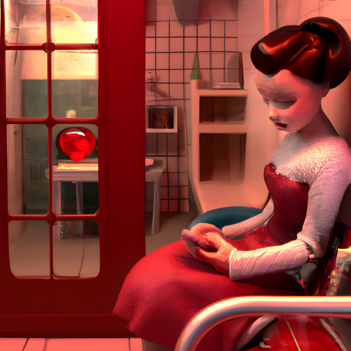 → 'In and Around the House II' by <a href="/SimmonsLaurie/">Laurie Simmons</a>

"I feel as deep a connection to language as I do to images, though they’ve always lived in separate compartments of my brain. Writing sentences that convert to pictures feels oddly like a dream come true.