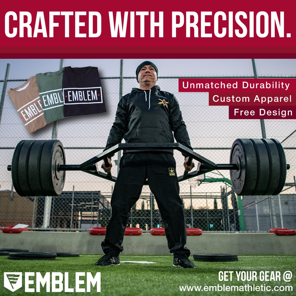 EmblemAthletic's tweet image. Unit identity, perfected. Our custom unit orders are crafted with precision, capturing the essence of your team with meticulous detail. Start your custom order today! #builtforservice #madeinamerica