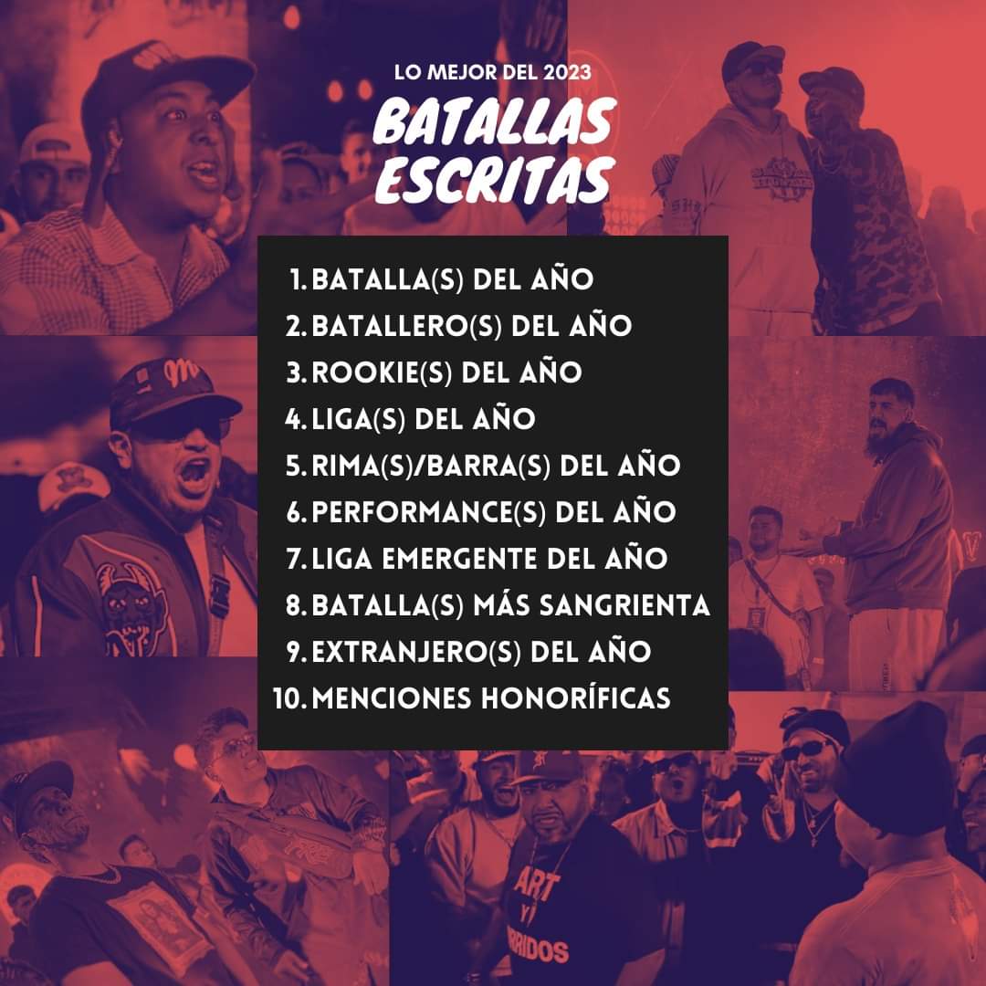 *Eptos vs Sipo
* <a href="/EptosUno/">Eptos Uno</a>
*Rodman
<a href="/bcannabicas/">Batallas Cannabicas</a>
*"La 38s es de la banda de Morrissey pues el cañón dice Smith"
* <a href="/juanitozarate/">Los Rudos</a> (vs Danny Myers)
* Sensei Battles
* <a href="/QuezadaLPR/">QUEZADA</a> vs <a href="/KingProdemm/">Prodemm</a> 
* @soulbigbarras
*Quezada y Prodemm por sus batallas en el año + su batalla  en bc4