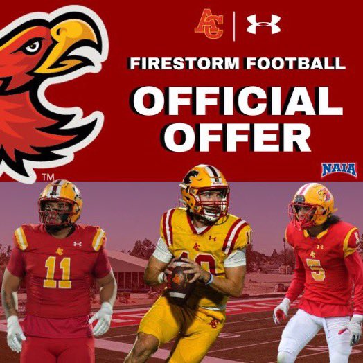 #AGTG After a great conversation with <a href="/CoachM_Justin/">Marcellus Justin</a> I am blessed to say i’ve received my first offer from Arizona Christian University