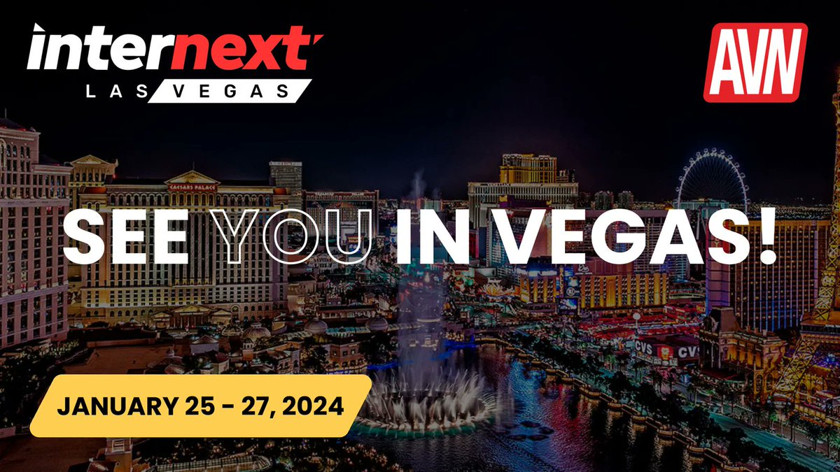 GFY-InterNEXT + AVN Show + ANE Adult Novelty Expo Show🖕January 24 - 28, 2024 🎰Las Vegas 🤑 1 Ticket for all events! internext-expo.com - adultentertainmentexpo.com - gfy.com #avnshow #internextexpo #internext #affiliate #avnaward #summit #GFY #webmasteraccess