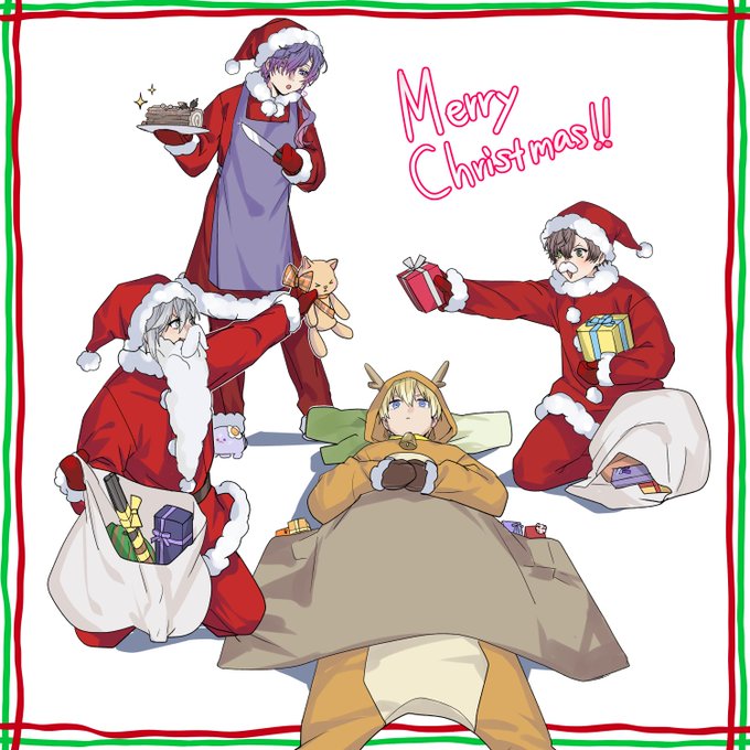 Merry Christmas
…でした
 #Artchivist #AlbanKnoxArt #Briskart #VioletAtelier 