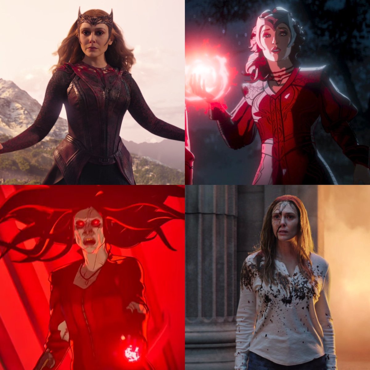 MarvelBRNews's tweet photo. Wanda Maximoff é perfeita de qualquer jeito? ❤️ https://t.co/8u0JmJhDtr